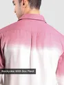 Mauve Cotton Ombre Shirt