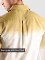 Mustard Cotton Ombre Shirt