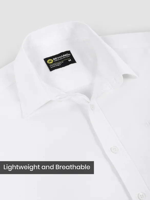 White Oxford Cotton Shirt
