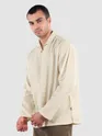 Cream Pullover Kurta Shirt