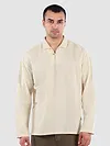 Cream Pullover Kurta Shirt