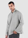 Light Grey Pullover Kurta Shirt