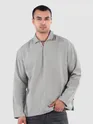 Light Grey Pullover Kurta Shirt