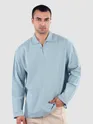 Sky Blue Pullover Kurta Shirt