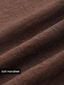 Coffee Brown Breezy Stand Collar Shirt