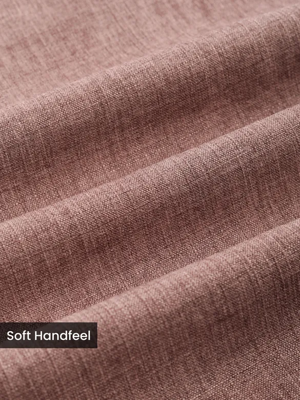 Mauve Breezy Stand Collar Shirt