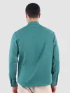 Regent Green Breezy Stand Collar Shirt