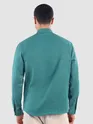 Regent Green Breezy Stand Collar Shirt