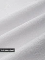 White Breezy Stand Collar Shirt