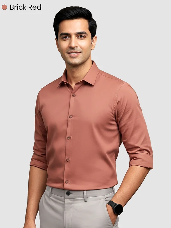 Pick Any 2 - Plain Cotton Shirts Combo