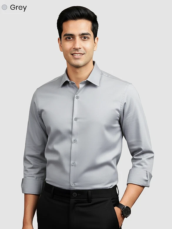 Pick Any 2 - Plain Cotton Shirts Combo