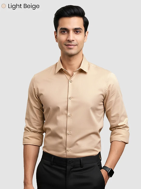Pick Any 2 - Plain Cotton Shirts Combo