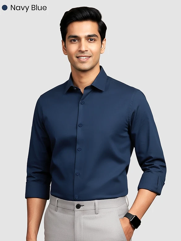 Pick Any 2 - Plain Cotton Shirts Combo