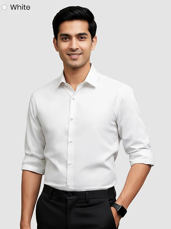 Pick Any 2 - Plain Cotton Shirts Combo