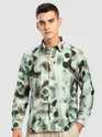 Green Ethereal Printed Shirt