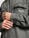 Light Grey Dual Pocket Denim Shirt