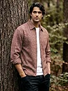 Mauve Color Blast Shacket