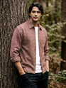 Mauve Color Blast Shacket