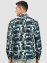 Navy Ethereal Printed Shirt