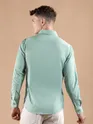 Seafoam Blue Smooth Fit Solid Shirt