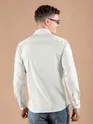 White Smooth Fit Solid Shirt