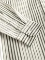 Olive Cotton Stripe Shirt