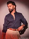 Dark Wine Satin Shirt - Beyoung