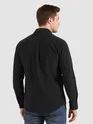Dark Grey Solid Corduroy Shirt