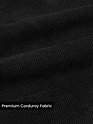 Black Solid Corduroy Shirt