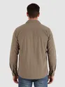Camel Brown Dual Pocket Corduroy Shirt