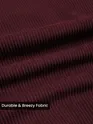 Wine Dual Pocket Corduroy Shirt