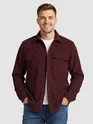 Wine Dual Pocket Corduroy Shirt