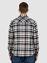 Beige Recycled Checked Flannel Shirt