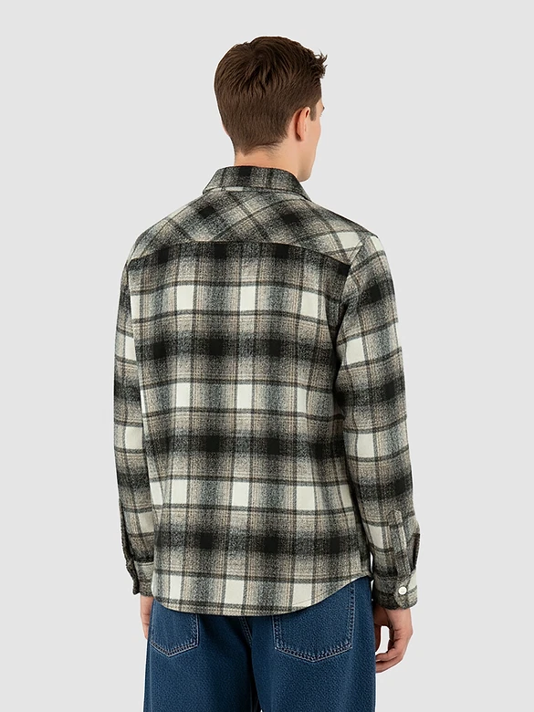 Fawn Recycled Checked Flannel Shirt