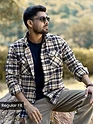Beige Recycled Checked Flannel Shirt 
