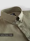Olive Button Down Oxford Shirts