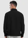 Black Roll Up Sleeve Shirt