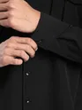 Black Roll Up Sleeve Shirt