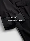 Black Roll Up Sleeve Shirt