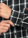 Black Rugged Flannel Overshirt