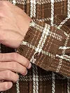 Brown Rugged Flannel Overshirt