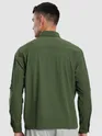Olive Roll Up Sleeve Shirt