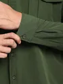 Olive Roll Up Sleeve Shirt