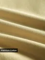 Beige Solid Multipocket Shacket