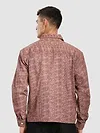 Mauve Color Blast Shacket