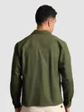 Olive Solid Multipocket Shacket