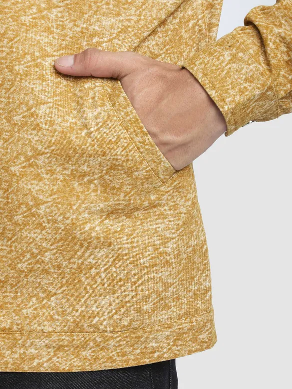 Sand Brown Color Blast Shacket