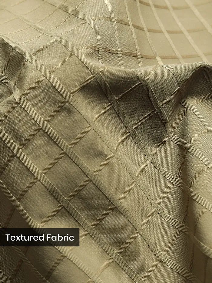 Pale Olive Block Textured Shacket