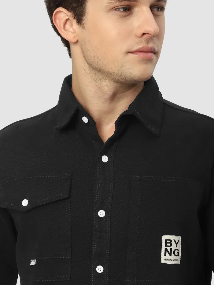 Black BYNG Cotton Shirt