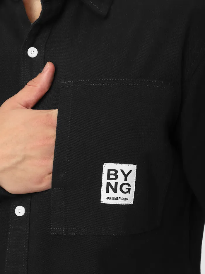 Black BYNG Cotton Shirt